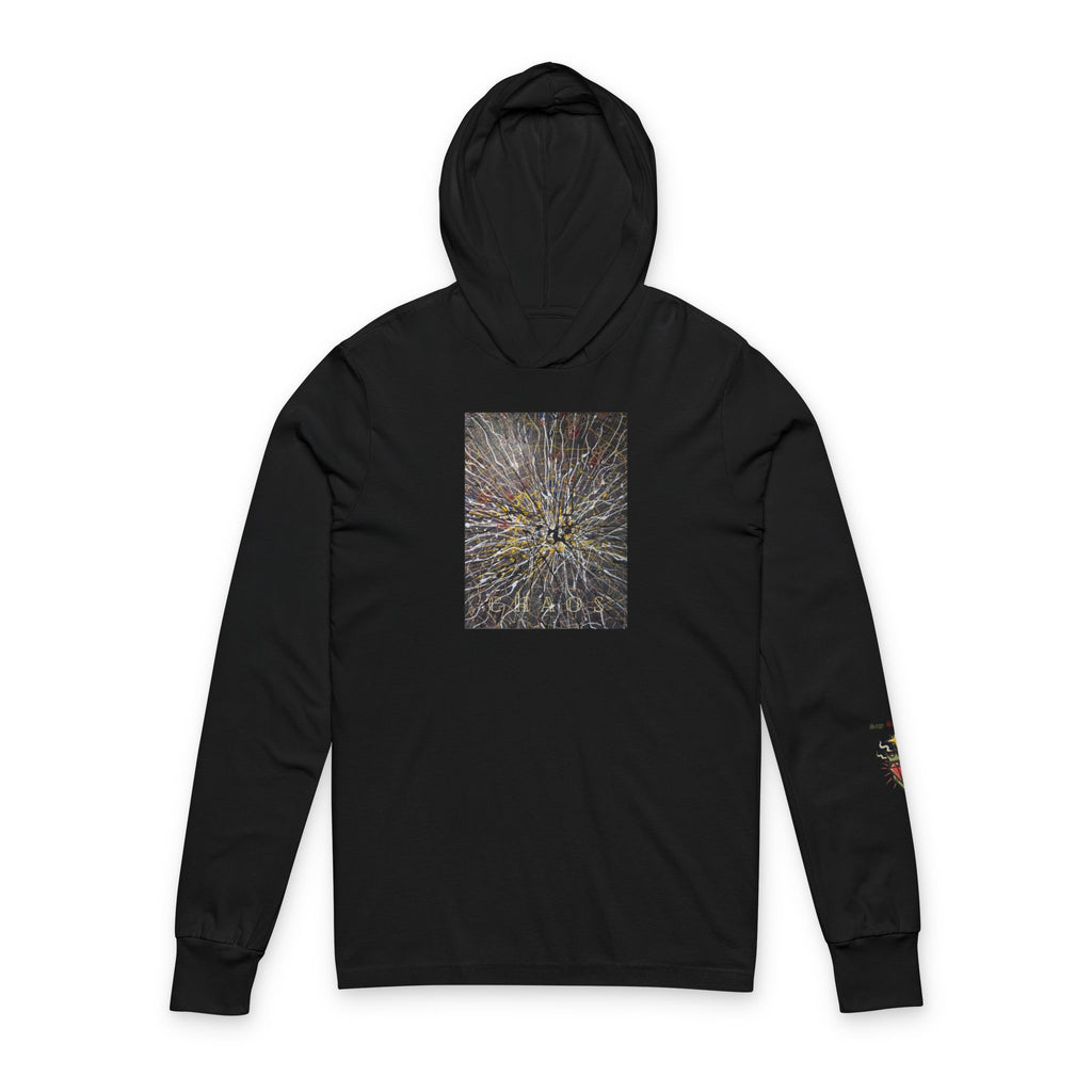 CHAOS Latin "Chaos" Hooded Long Sleeve Tee
