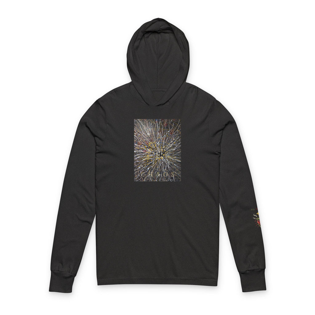 CHAOS Latin "Chaos" Hooded Long Sleeve Tee