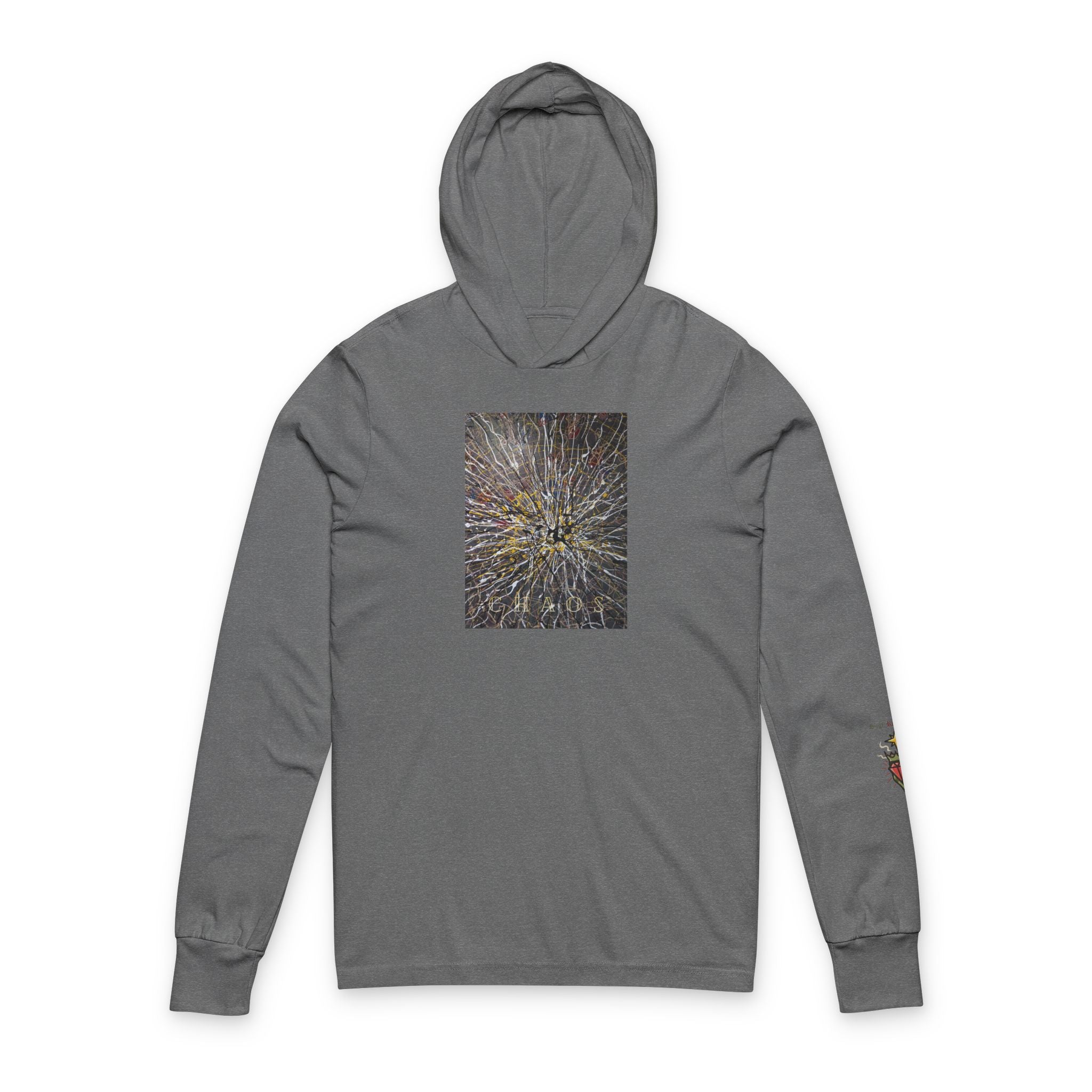 CHAOS Latin "Chaos" Hooded Long Sleeve Tee