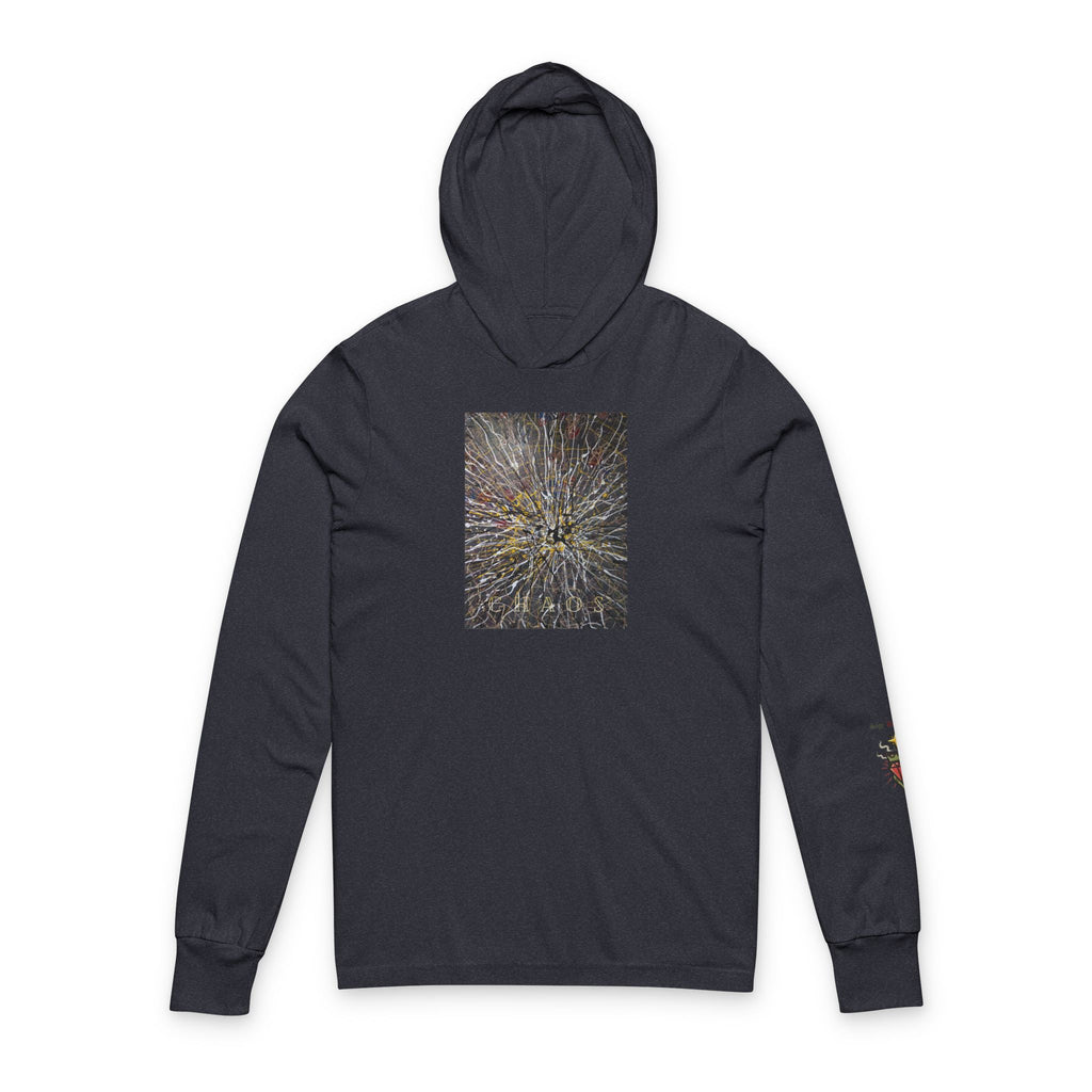 CHAOS Latin "Chaos" Hooded Long Sleeve Tee