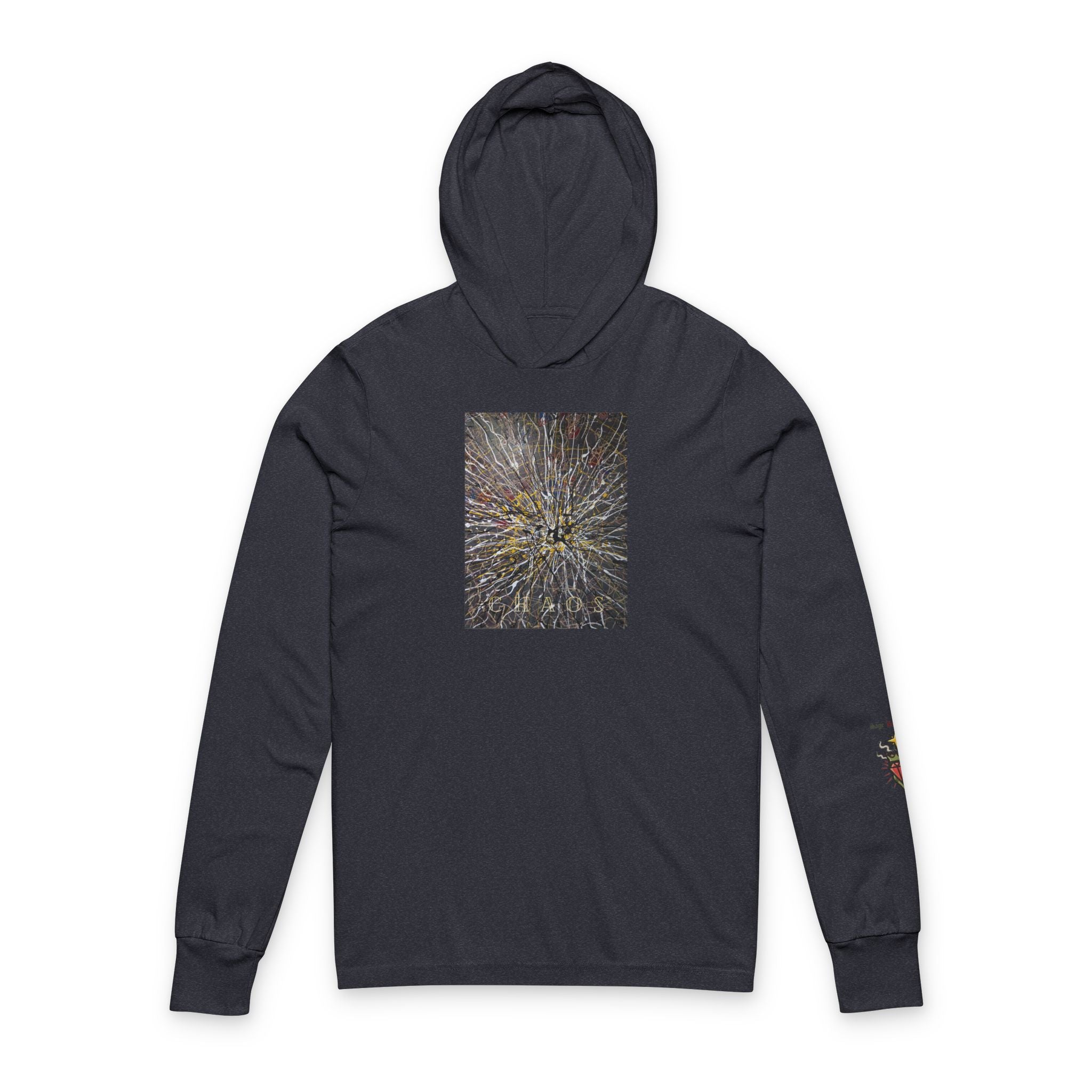CHAOS Latin "Chaos" Hooded Long Sleeve Tee
