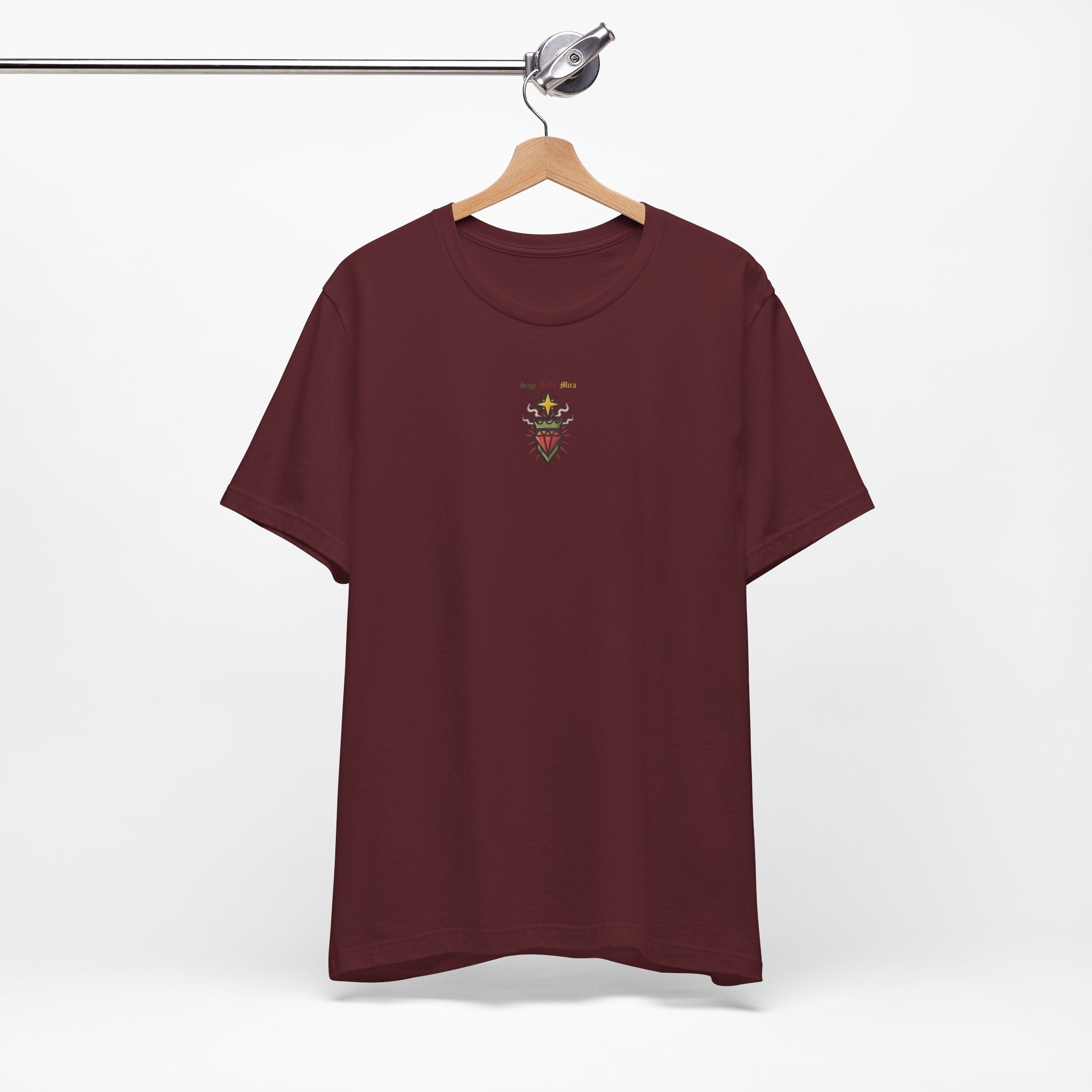 SRM Colored Letter "Centered" Tee
