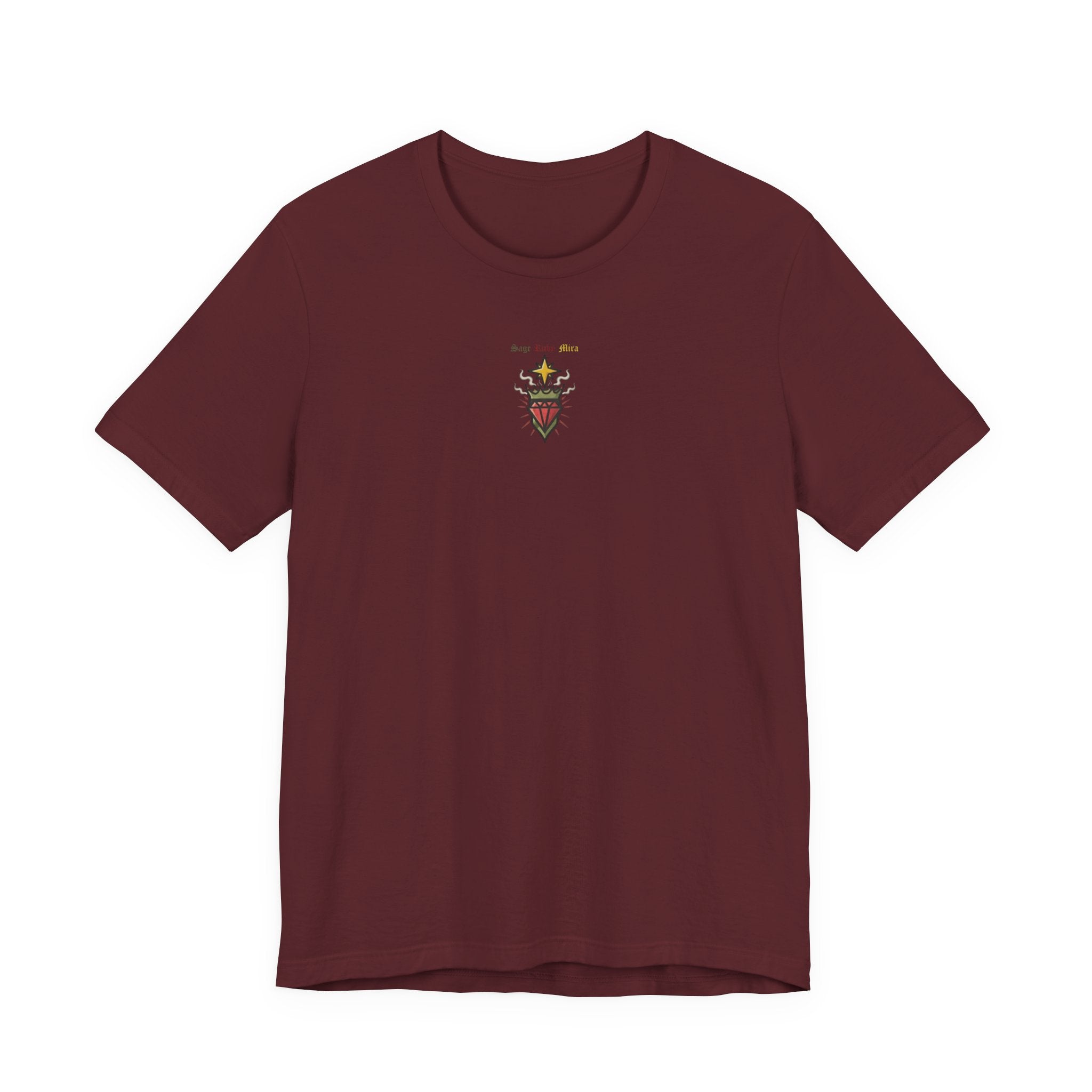 SRM Colored Letter "Centered" Tee