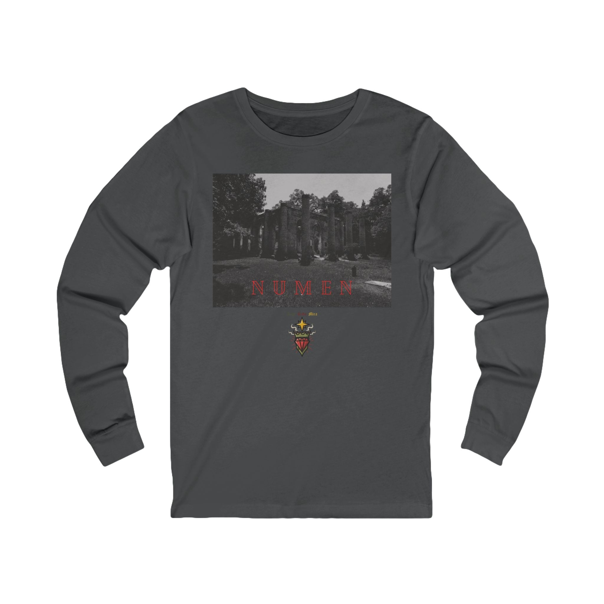 NUMEN Latin "Divine Power" Long Sleeve Tee