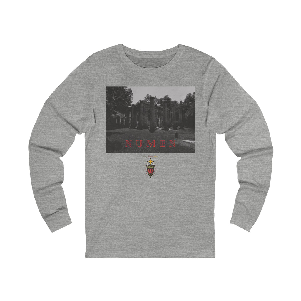NUMEN Latin "Divine Power" Long Sleeve Tee