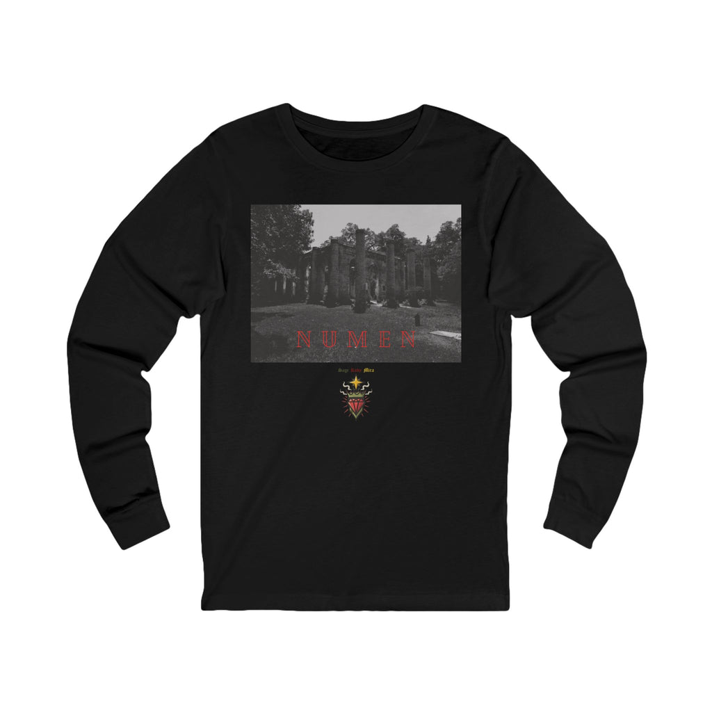 NUMEN Latin "Divine Power" Long Sleeve Tee