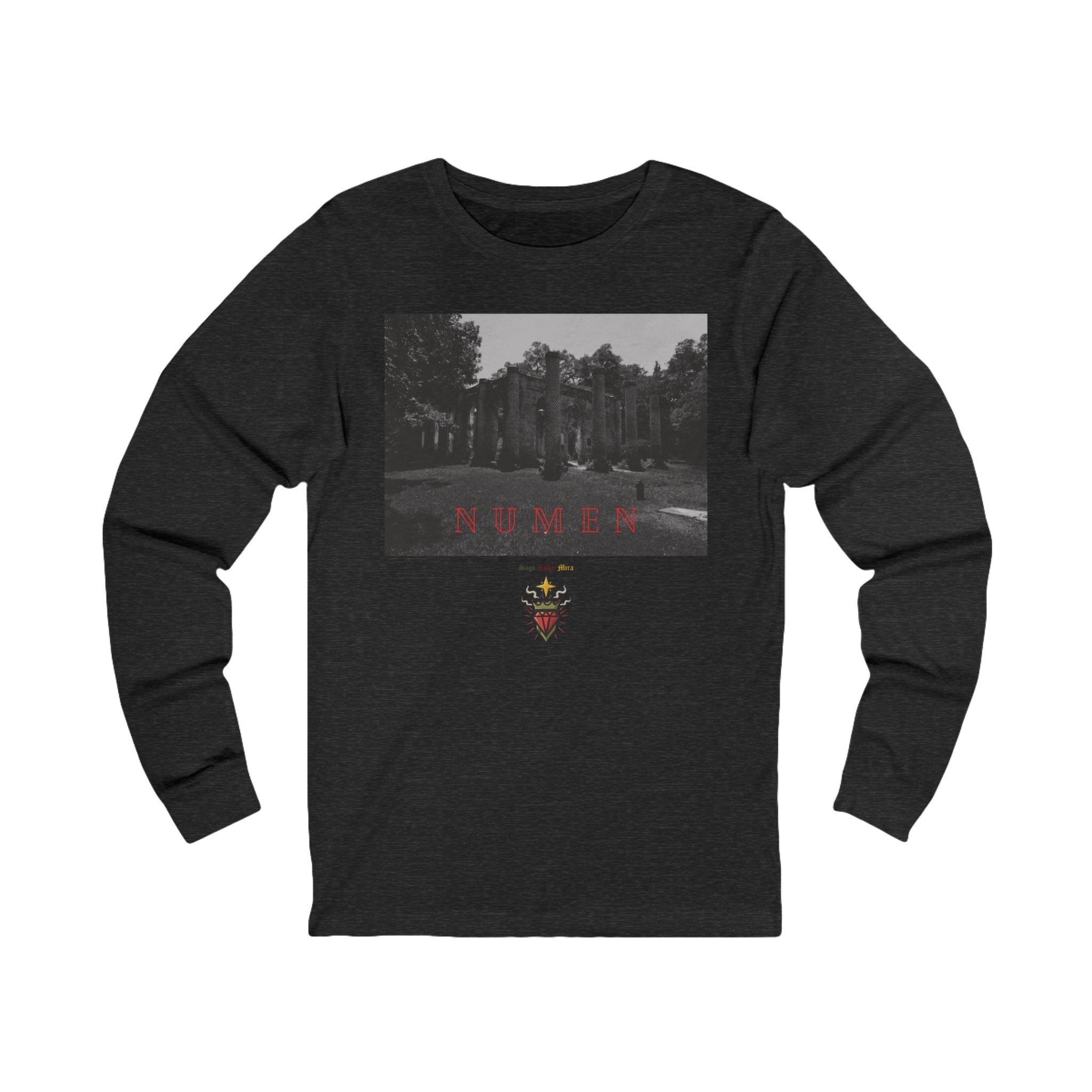 NUMEN Latin "Divine Power" Long Sleeve Tee