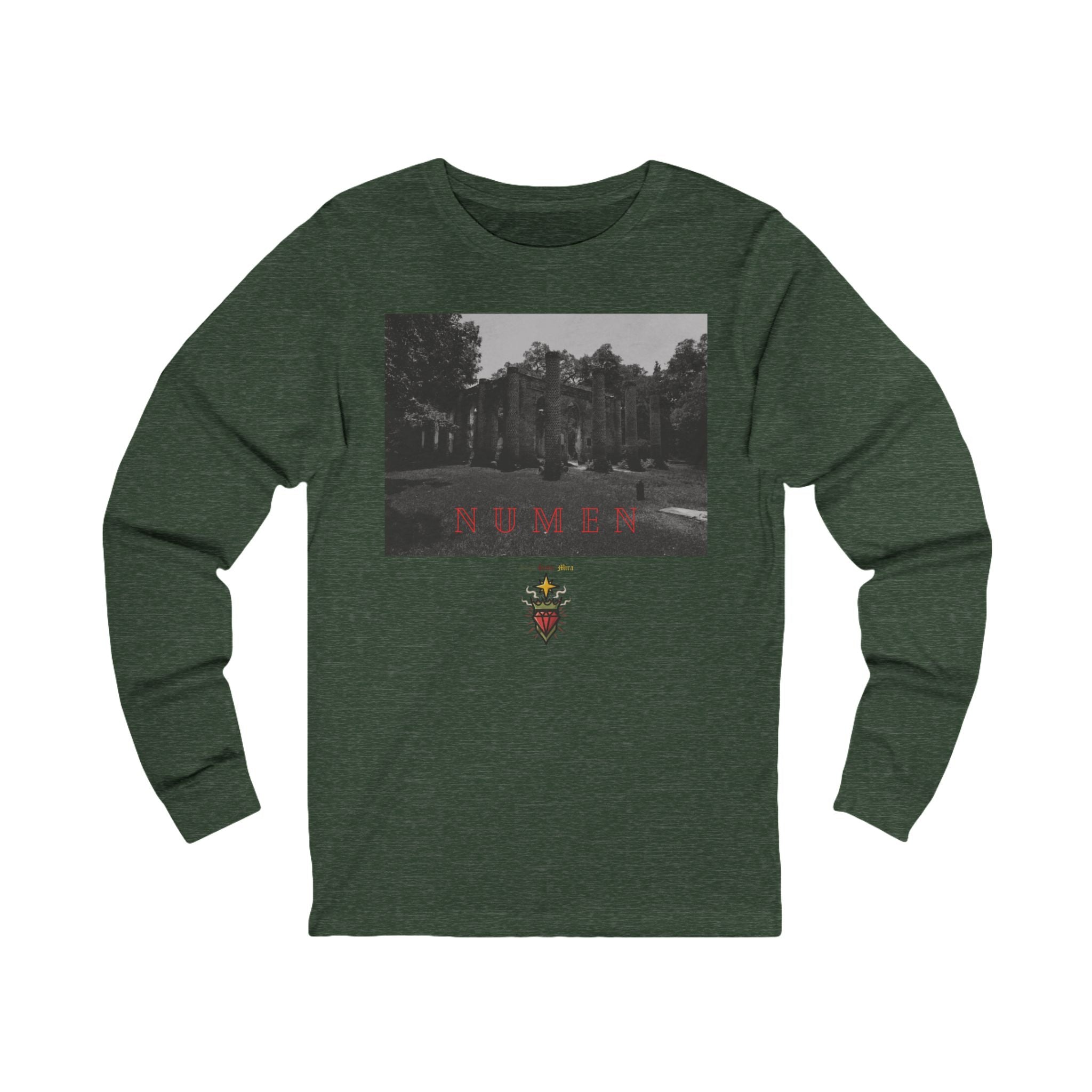 NUMEN Latin "Divine Power" Long Sleeve Tee