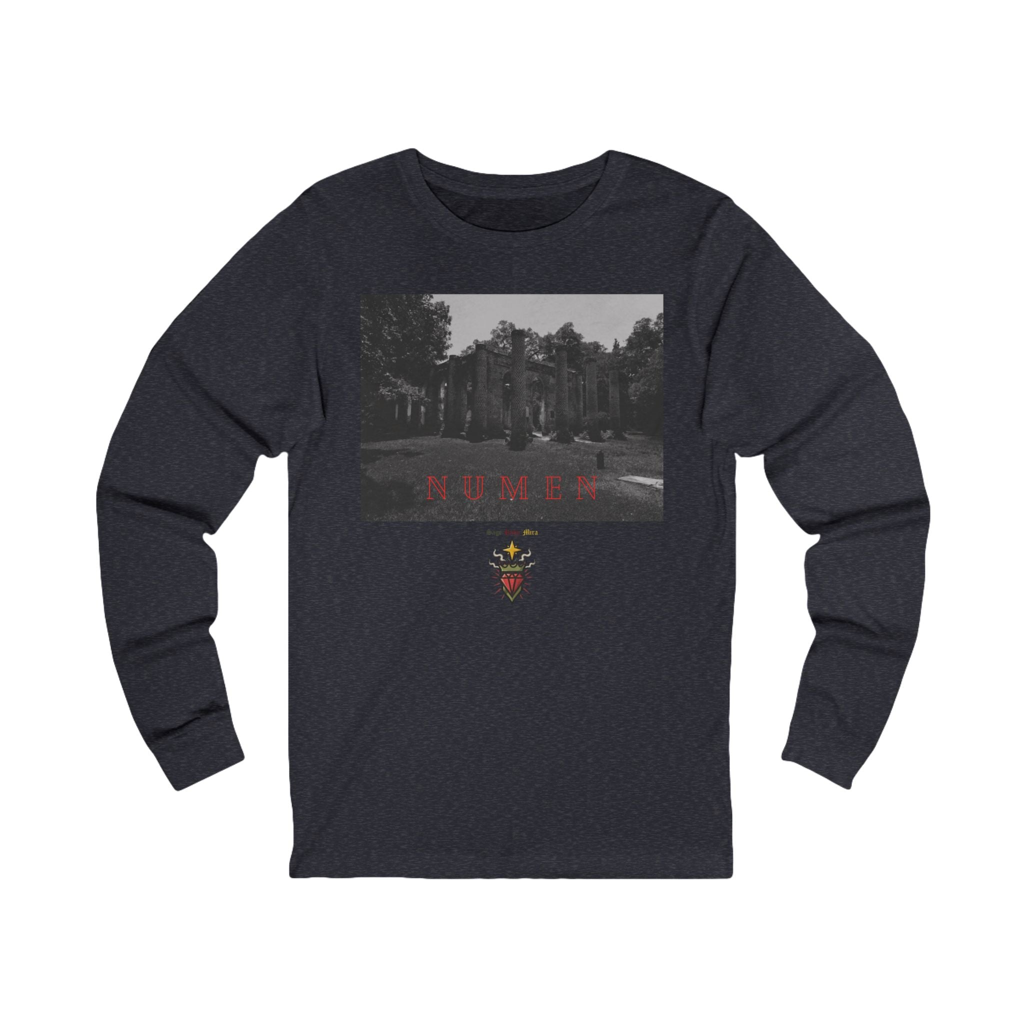 NUMEN Latin "Divine Power" Long Sleeve Tee