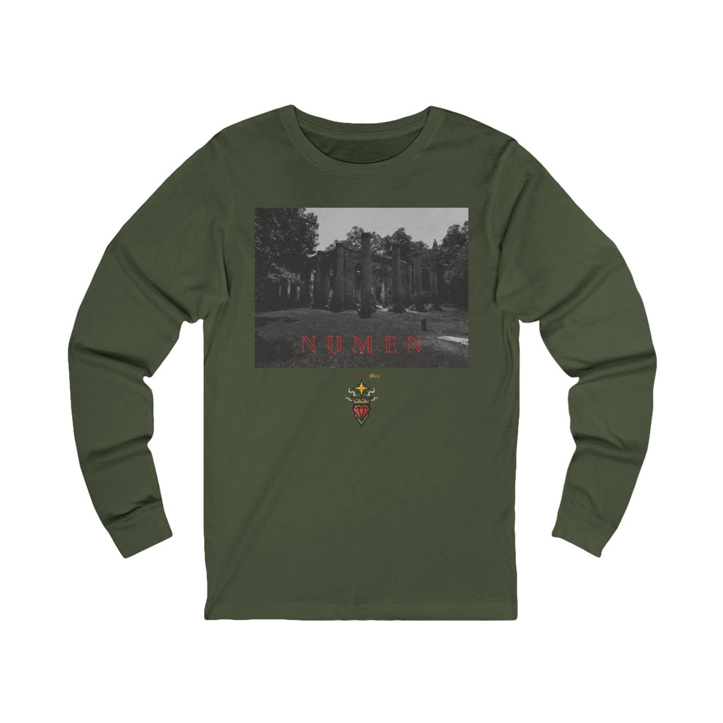 NUMEN Latin "Divine Power" Long Sleeve Tee