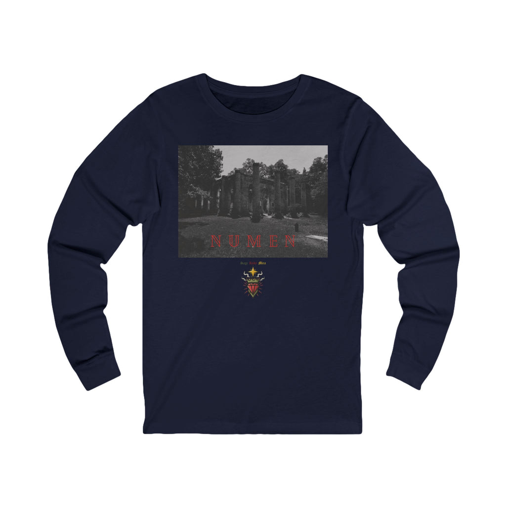 NUMEN Latin "Divine Power" Long Sleeve Tee