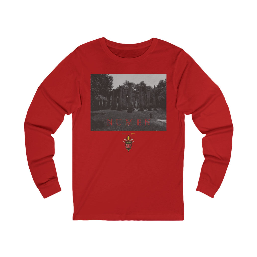 NUMEN Latin "Divine Power" Long Sleeve Tee