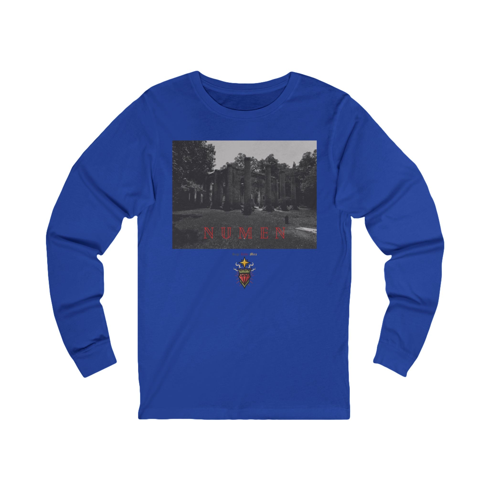 NUMEN Latin "Divine Power" Long Sleeve Tee