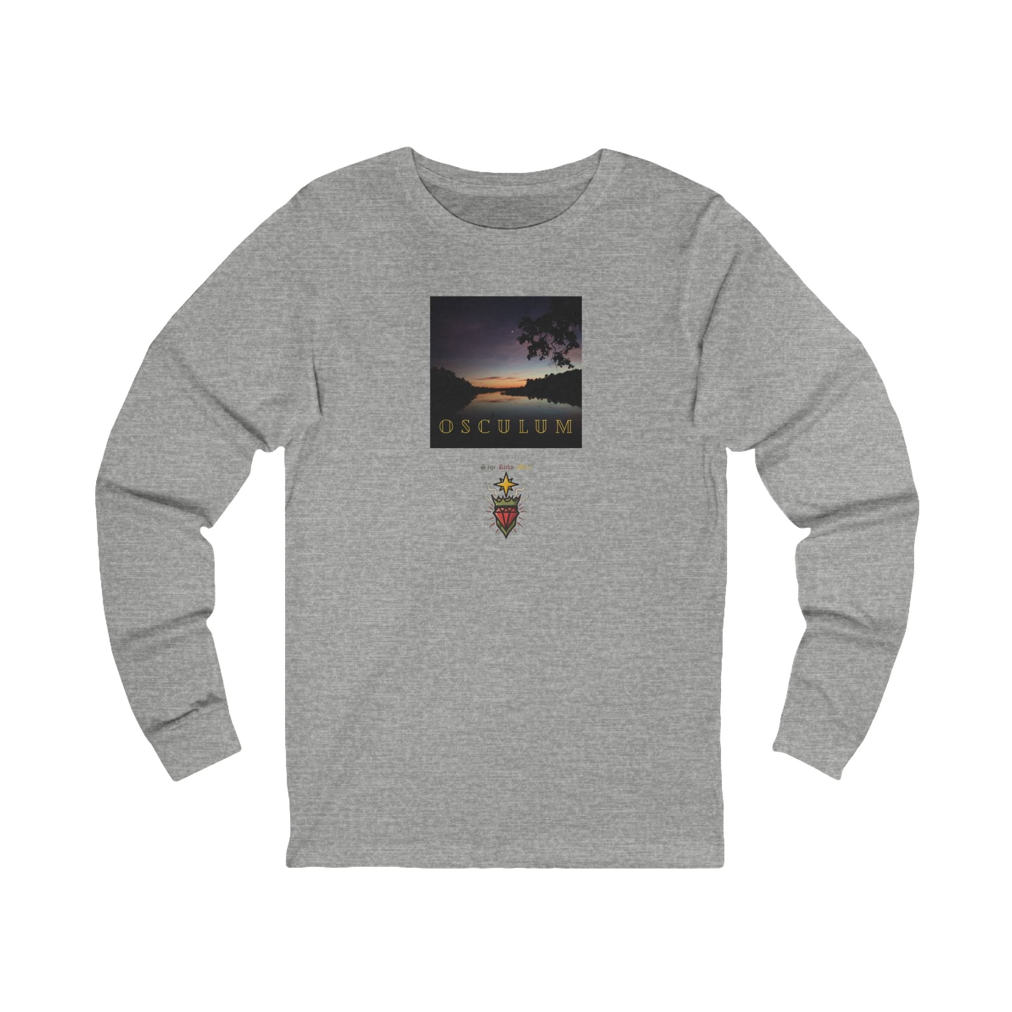 OSCULUM Latin "Kiss" Long Sleeve Tee