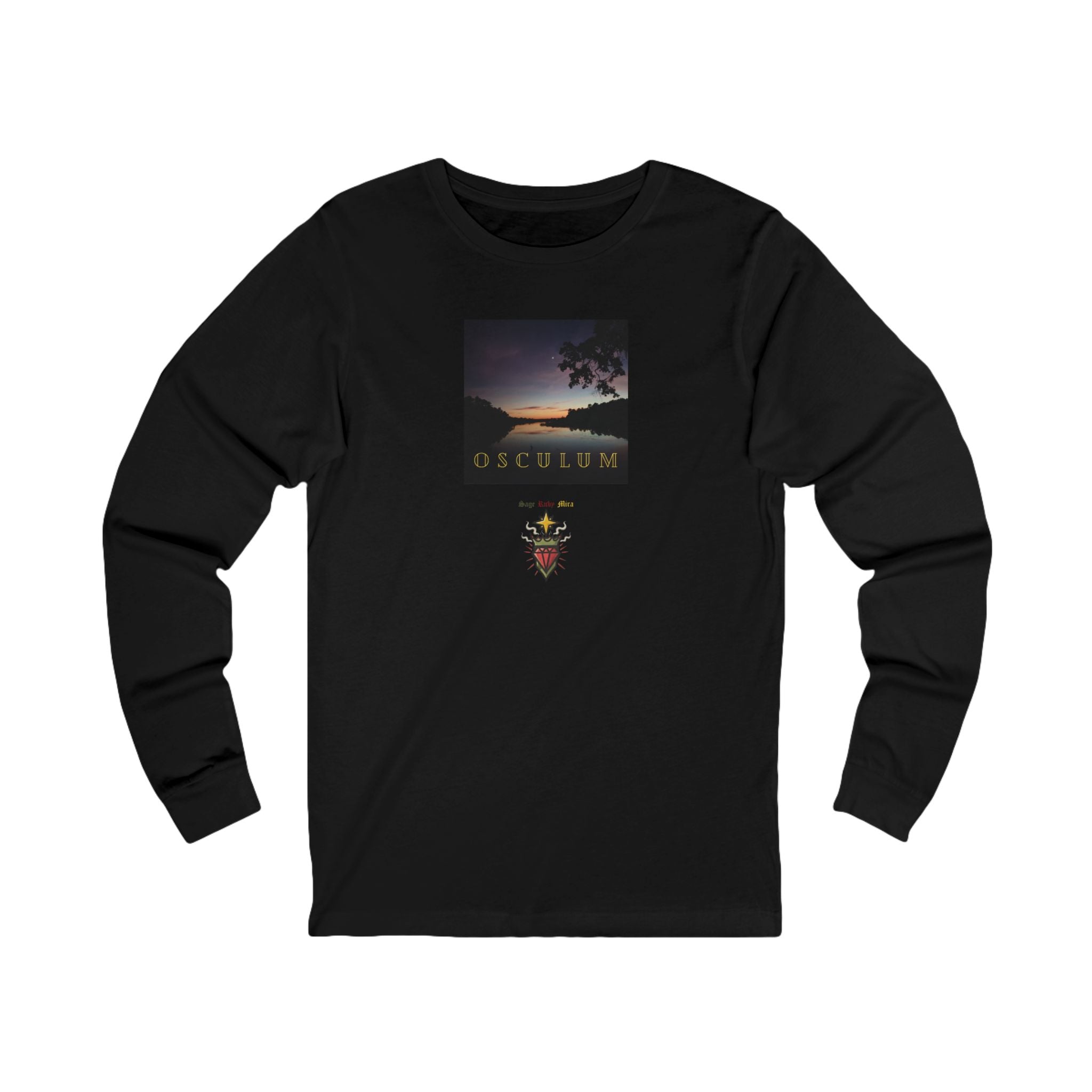 OSCULUM Latin "Kiss" Long Sleeve Tee