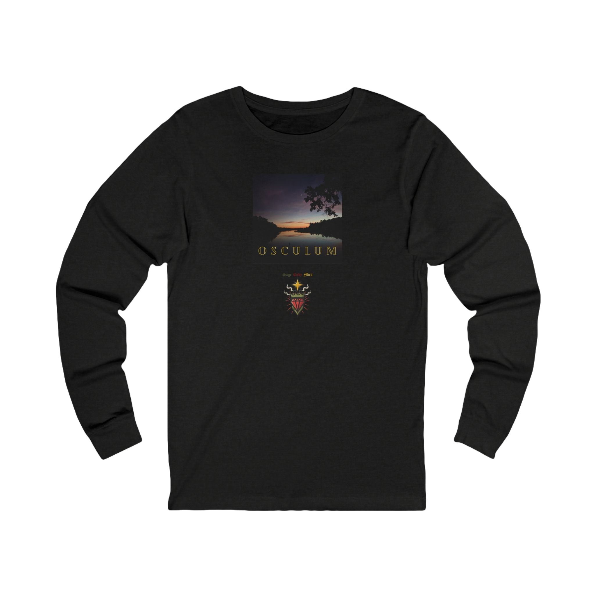 OSCULUM Latin "Kiss" Long Sleeve Tee