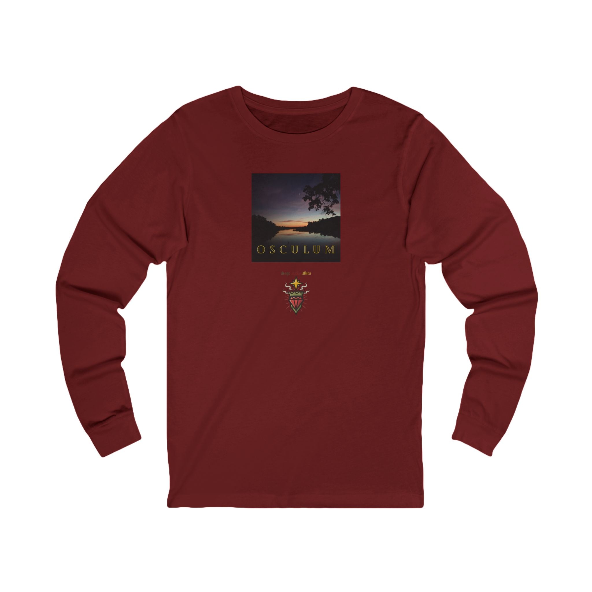 OSCULUM Latin "Kiss" Long Sleeve Tee