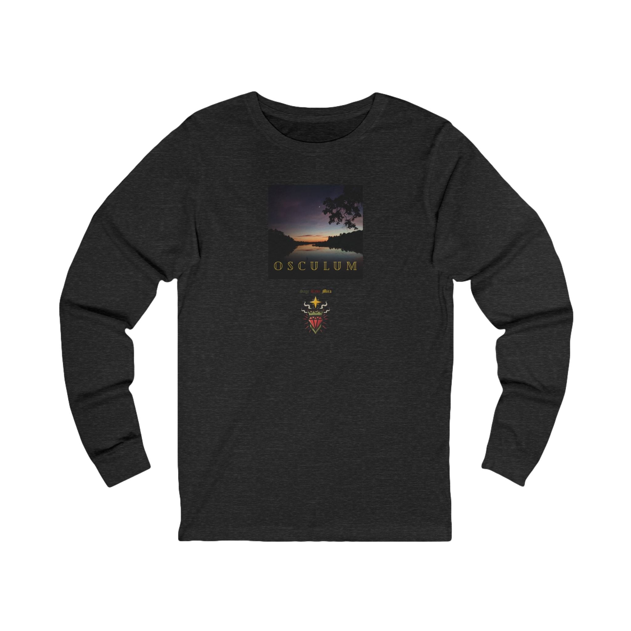 OSCULUM Latin "Kiss" Long Sleeve Tee