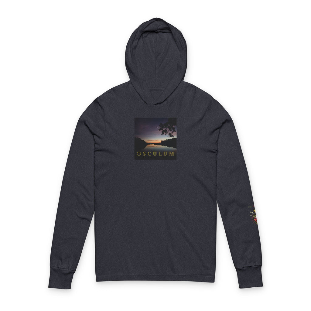 OSCULUM Latin "Kiss" Hooded Long Sleeve Tee