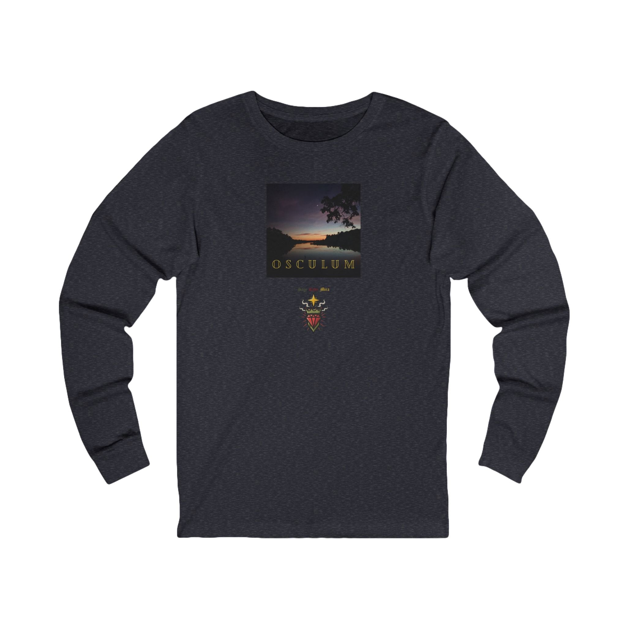 OSCULUM Latin "Kiss" Long Sleeve Tee