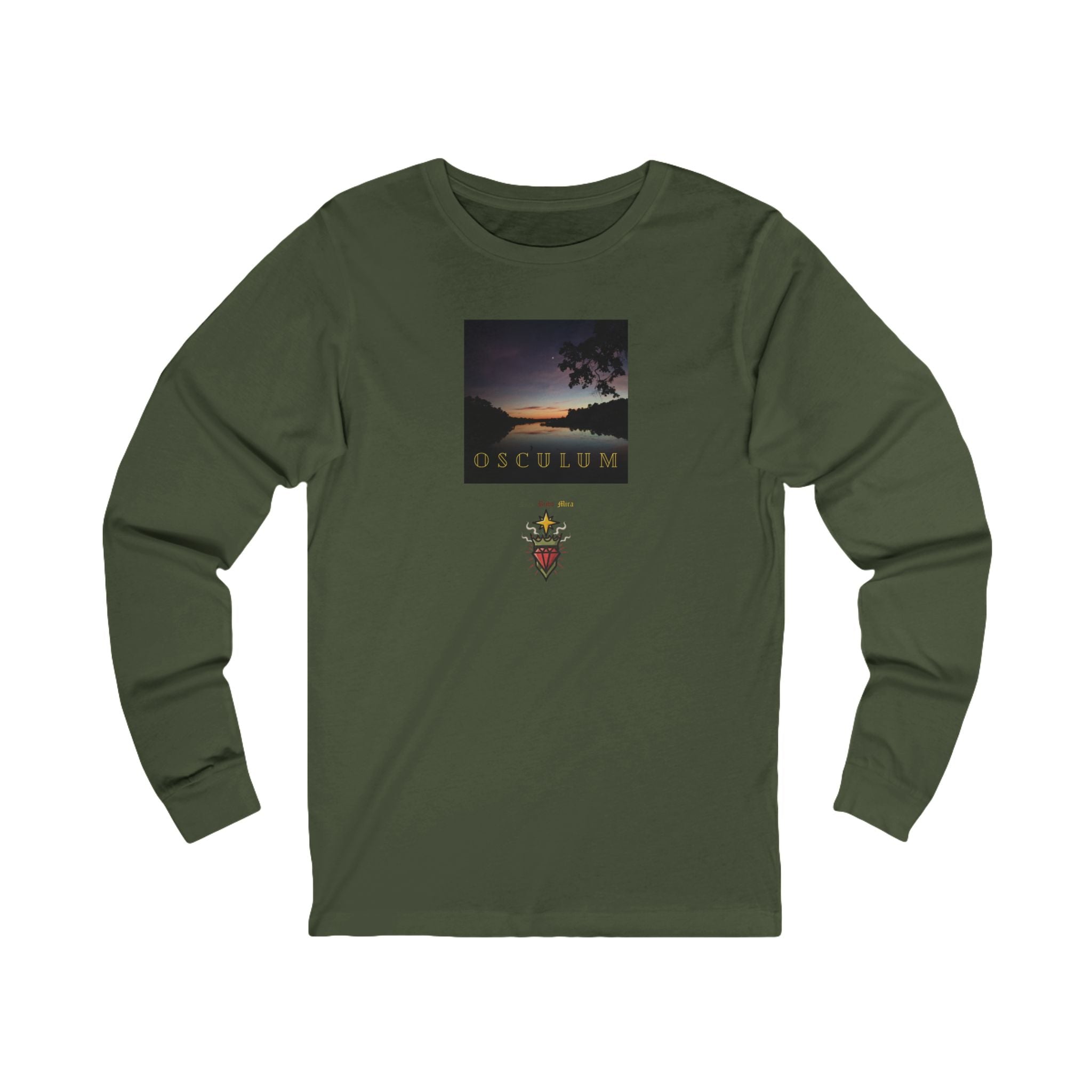 OSCULUM Latin "Kiss" Long Sleeve Tee