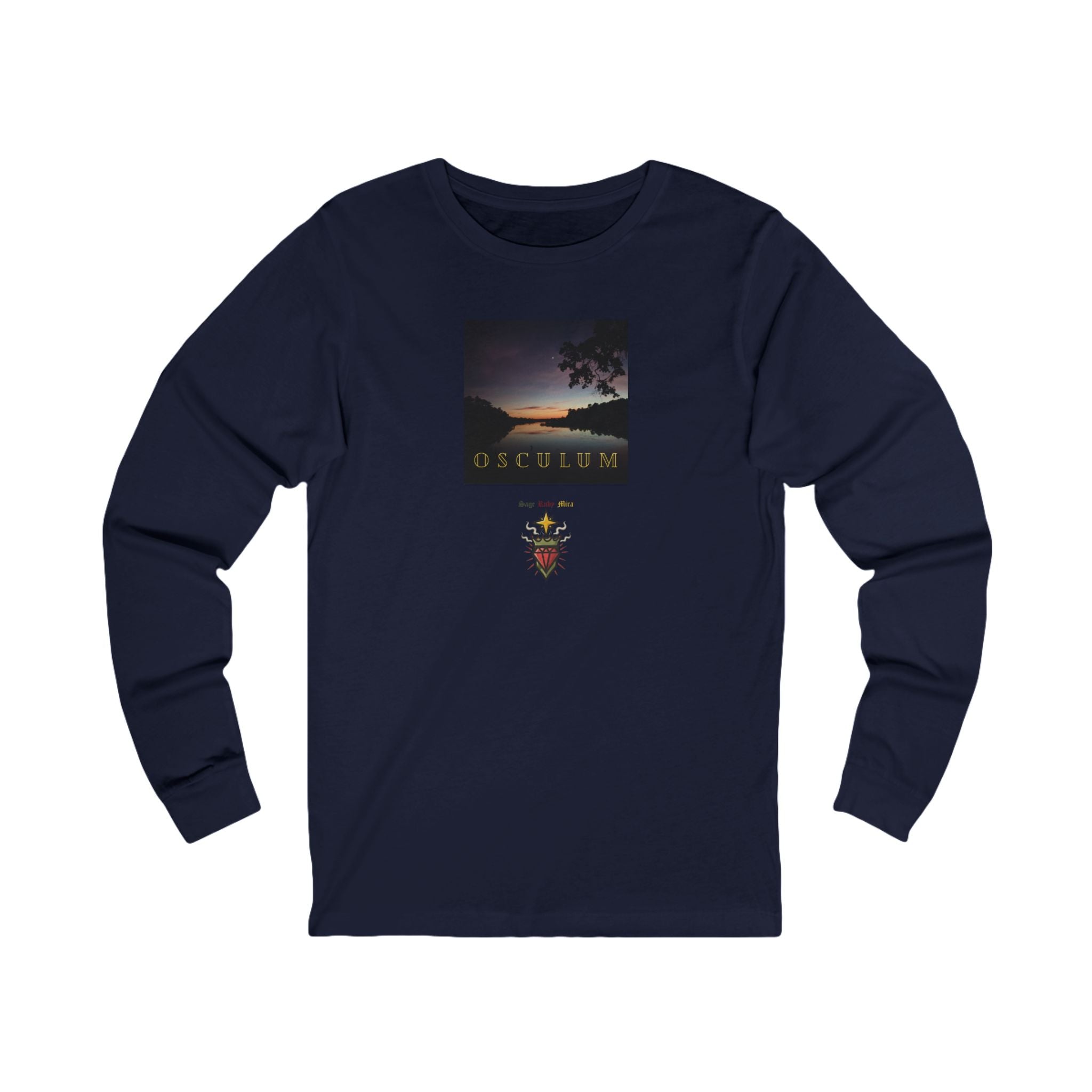 OSCULUM Latin "Kiss" Long Sleeve Tee