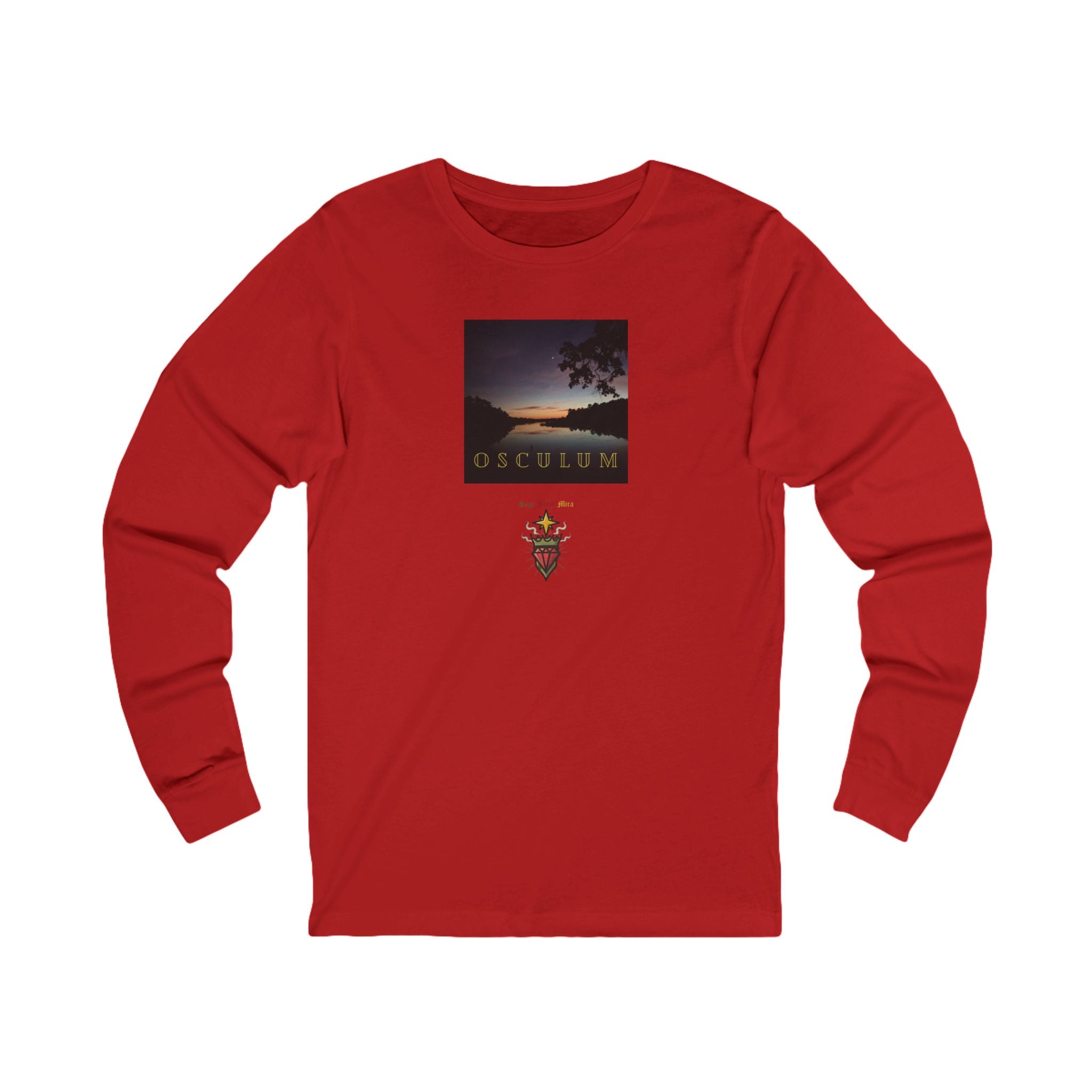 OSCULUM Latin "Kiss" Long Sleeve Tee