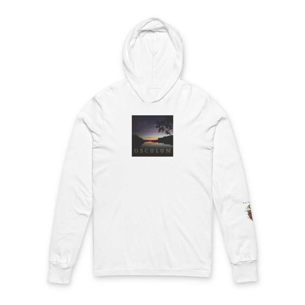 OSCULUM Latin "Kiss" Hooded Long Sleeve Tee