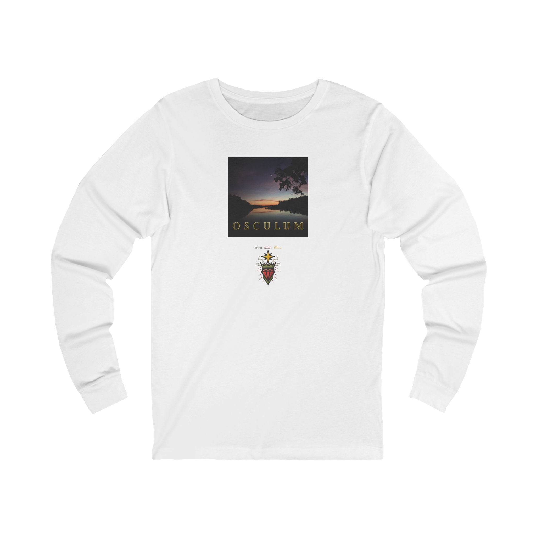 OSCULUM Latin "Kiss" Long Sleeve Tee