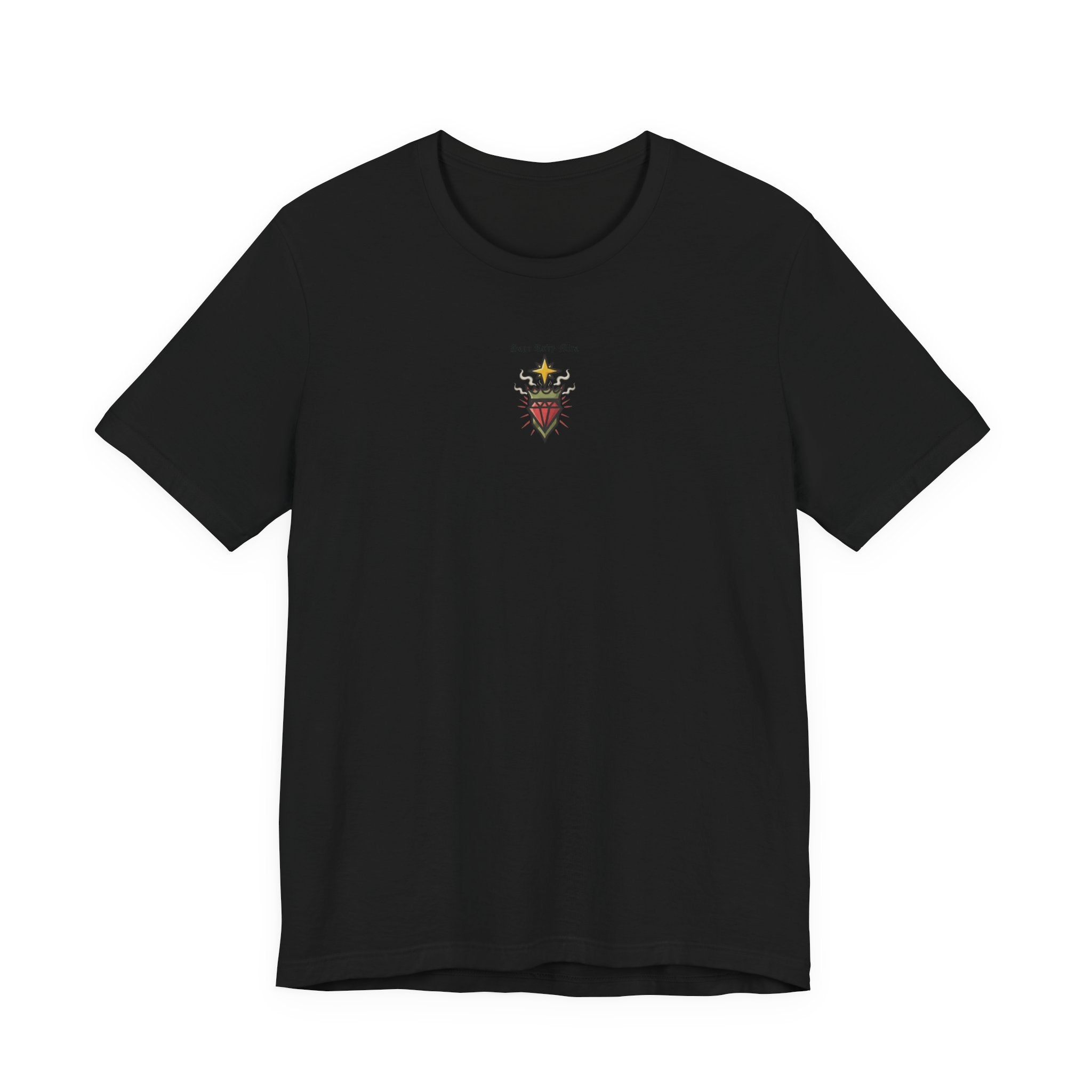 SRM Black Letter "Centered" Tee