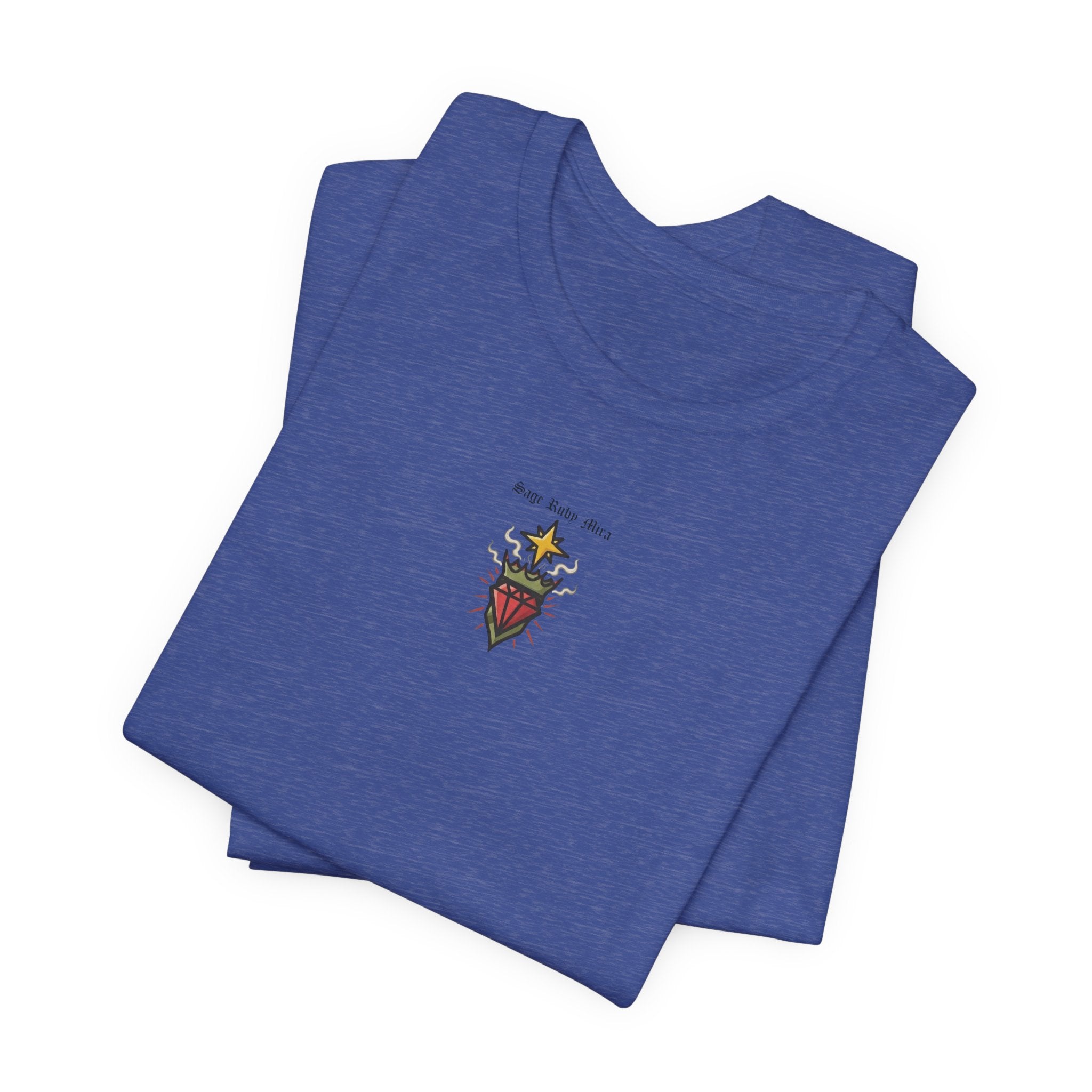 SRM Black Letter "Centered" Tee