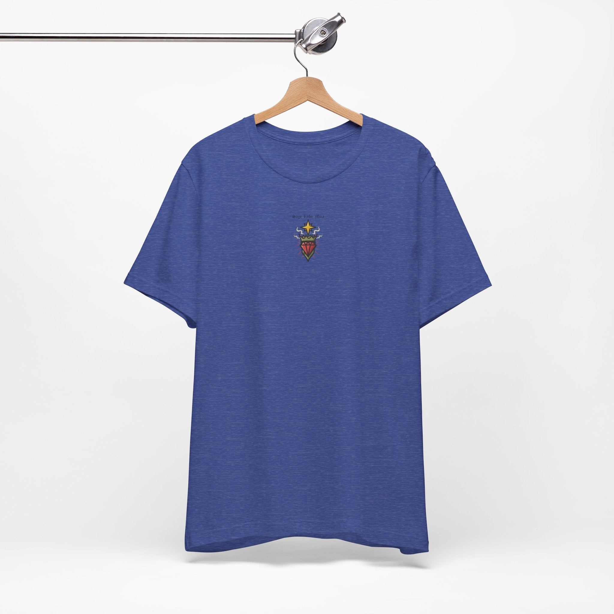 SRM Black Letter "Centered" Tee