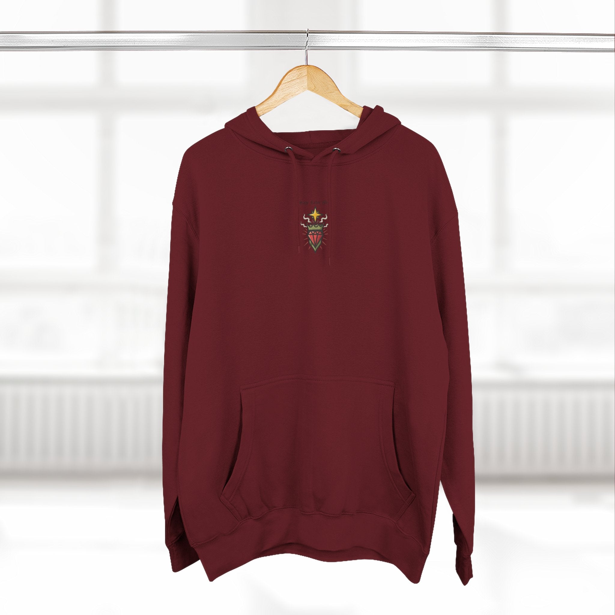 SRM Black Letter "Centered" Hoodie