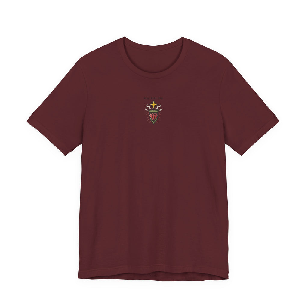 SRM Black Letter "Centered" Tee