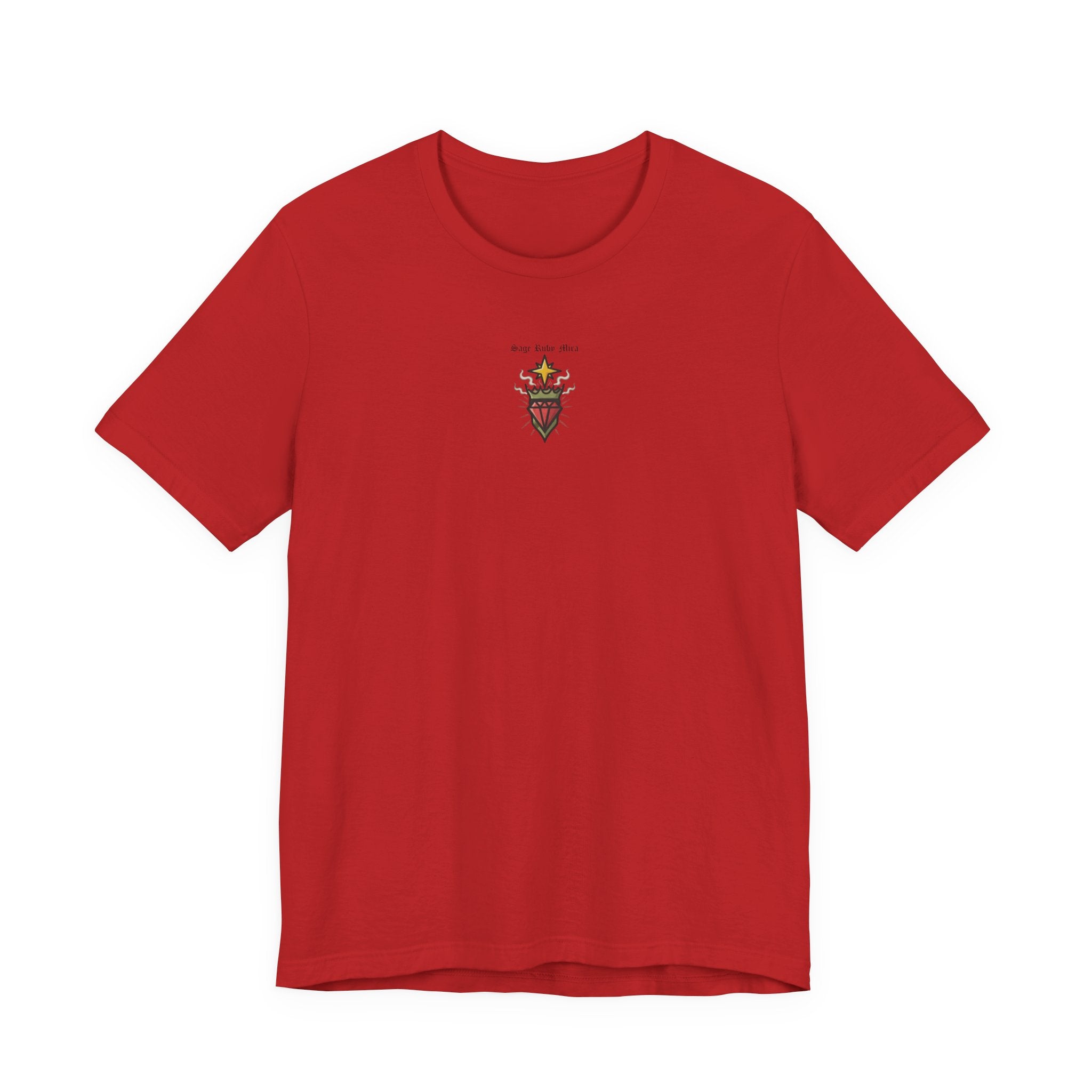 SRM Black Letter "Centered" Tee