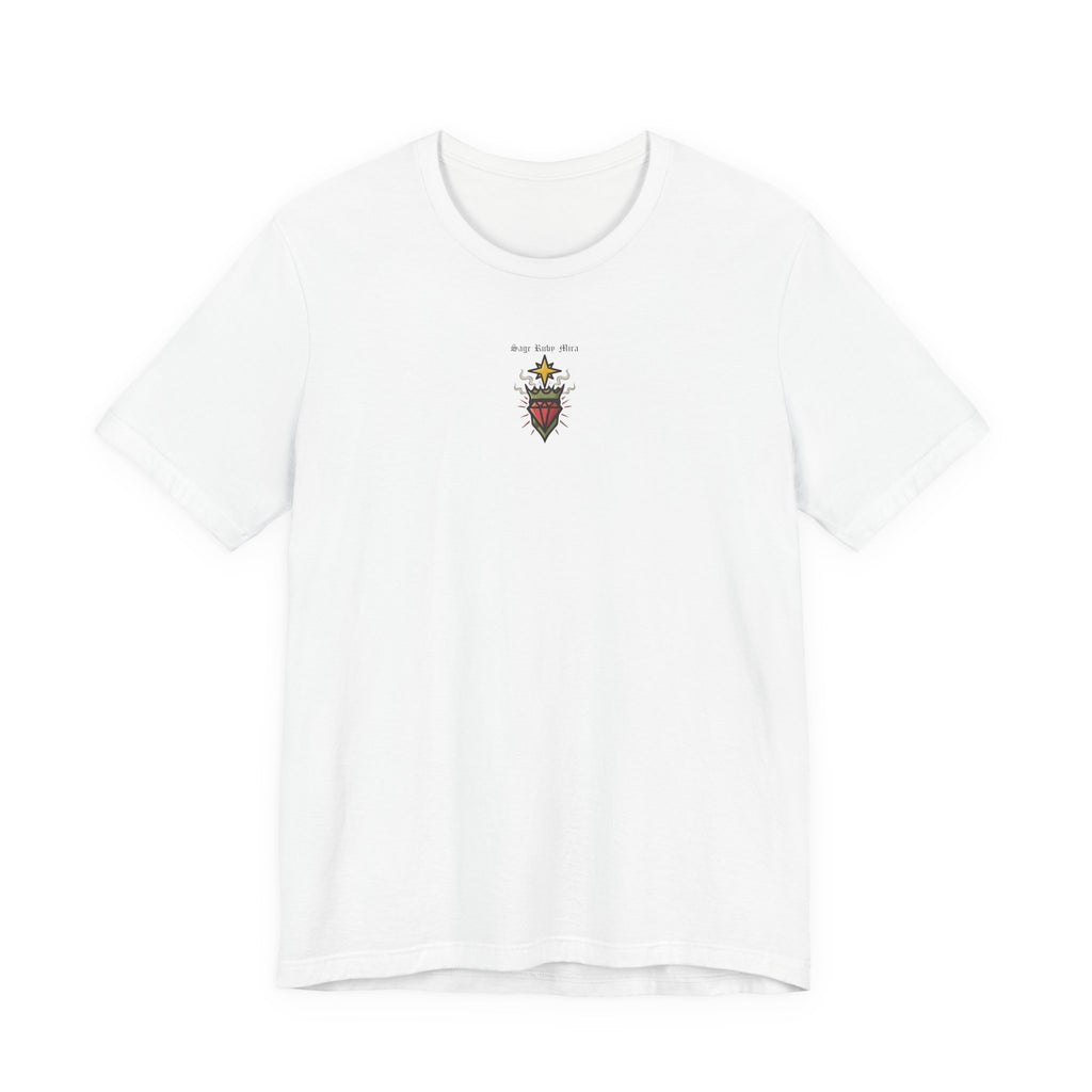 SRM Black Letter "Centered" Tee