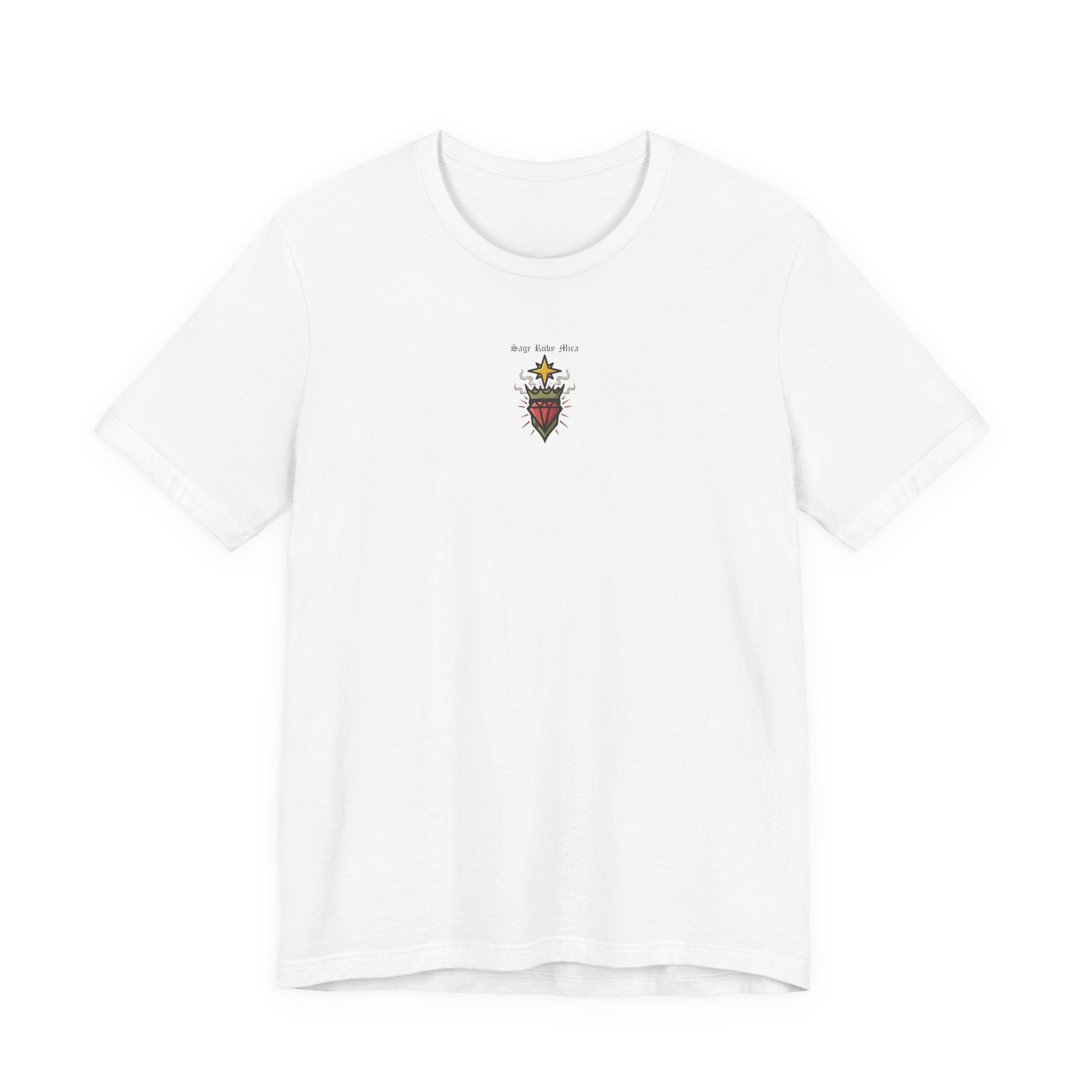 SRM Black Letter "Centered" Tee