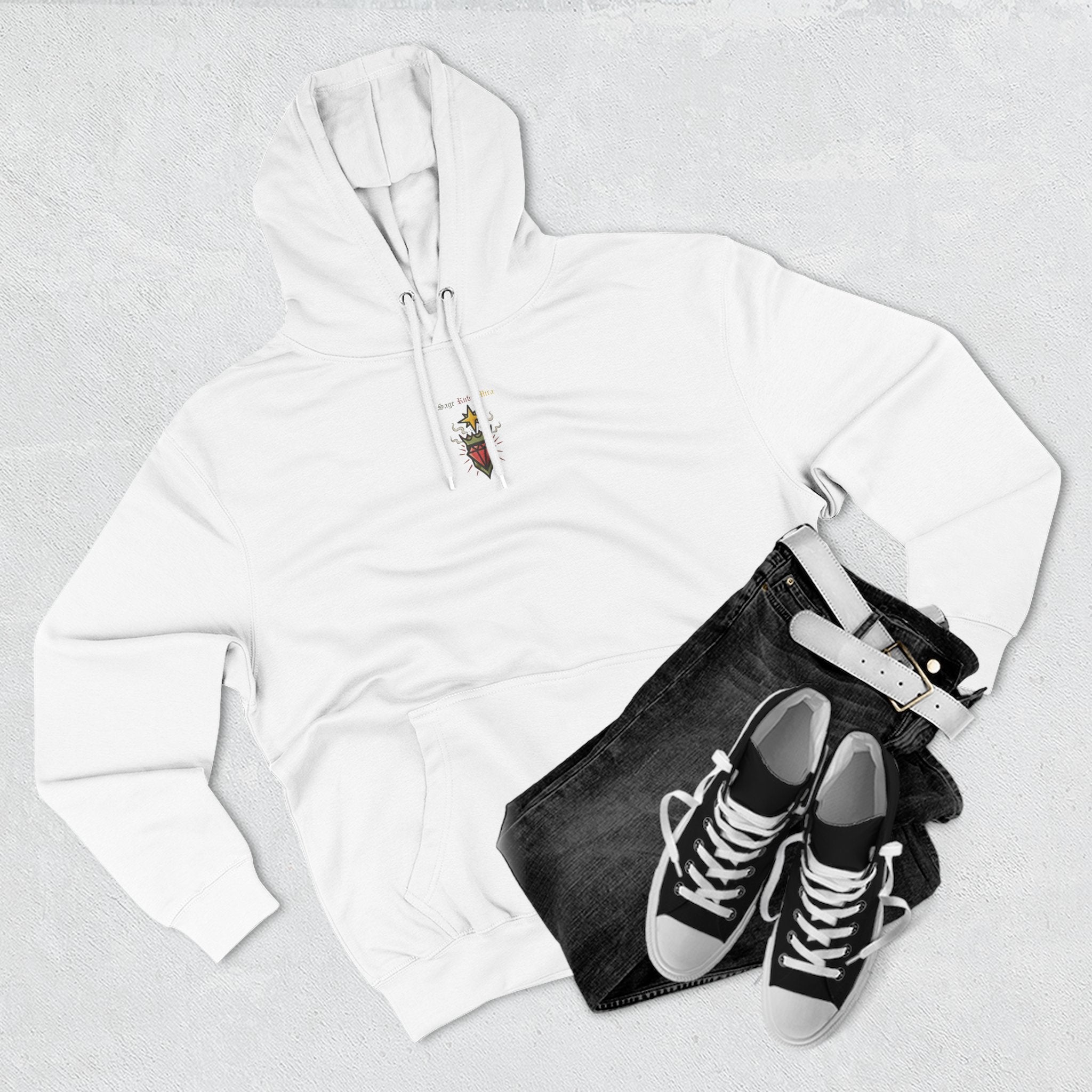 SRM Colored Letter "Centered" Hoodie