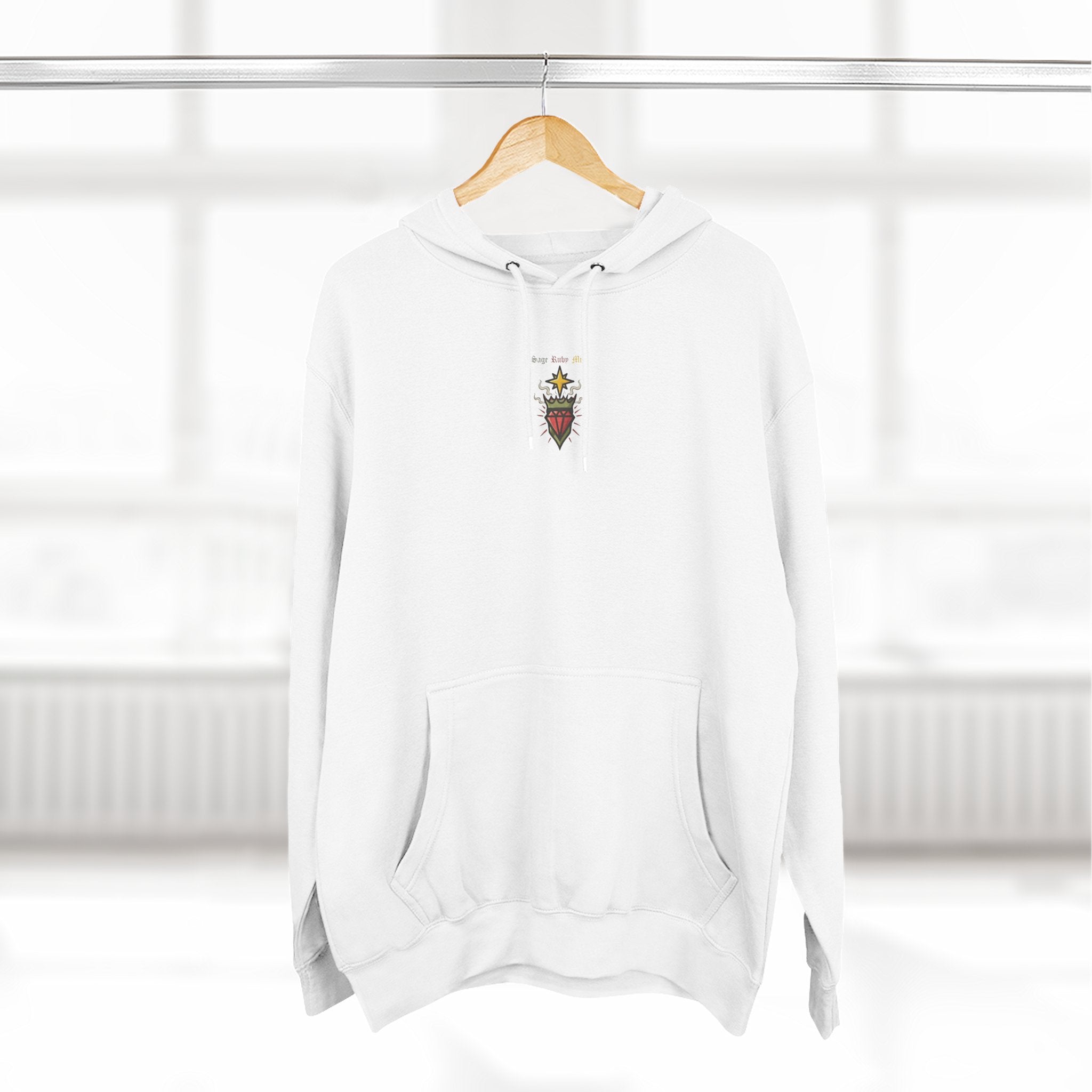 SRM Colored Letter "Centered" Hoodie