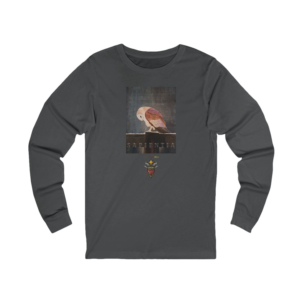 SAPIENTIA Latin "Wisdom" Long Sleeve Tee