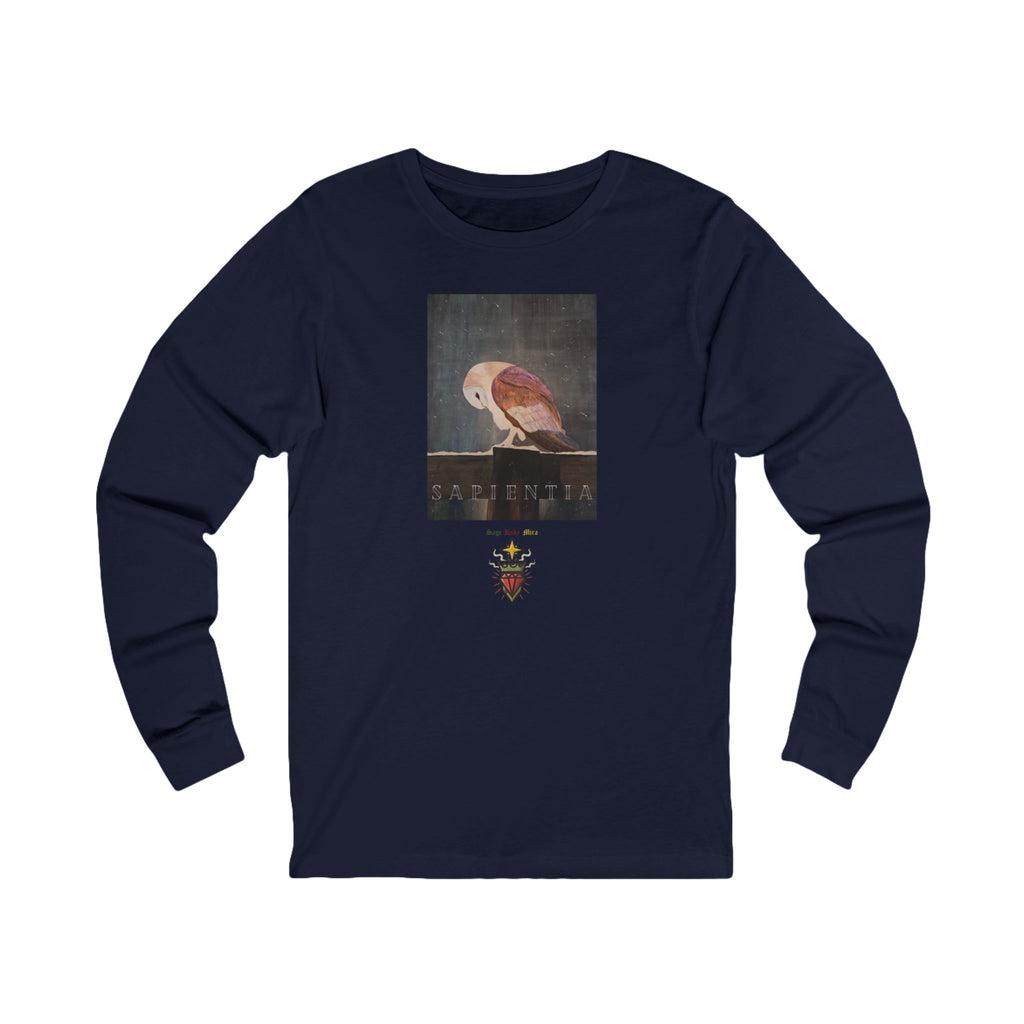 SAPIENTIA Latin "Wisdom" Long Sleeve Tee
