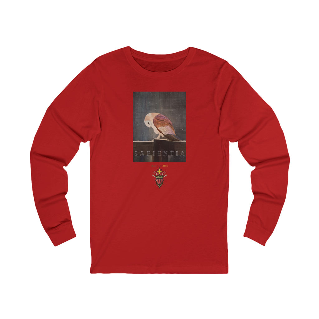 SAPIENTIA Latin "Wisdom" Long Sleeve Tee