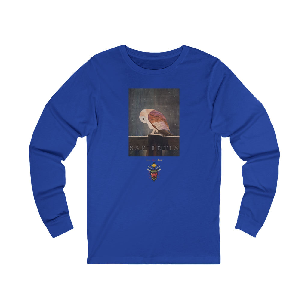 SAPIENTIA Latin "Wisdom" Long Sleeve Tee