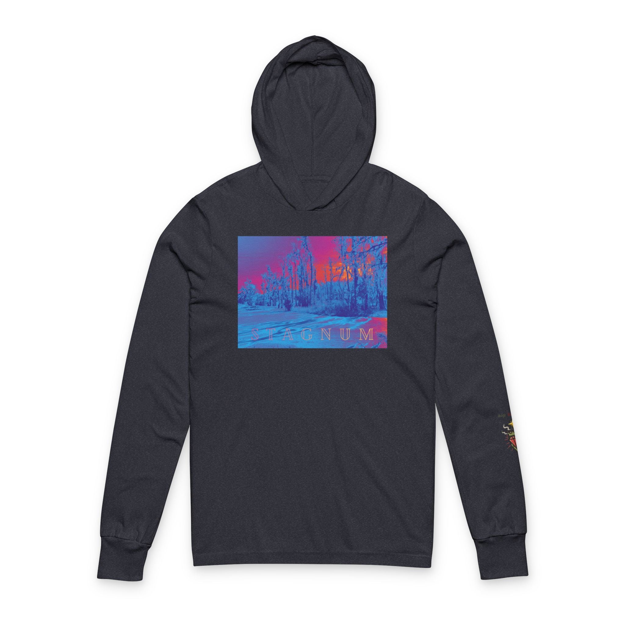 STAGNUM Latin "Swampland" Hooded Long Sleeve Tee