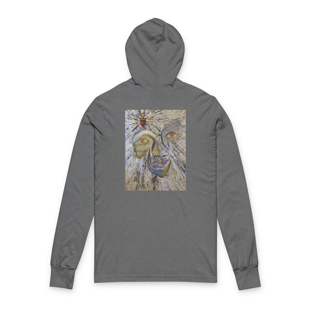 Trippin Out Hooded Long Sleeve Tee