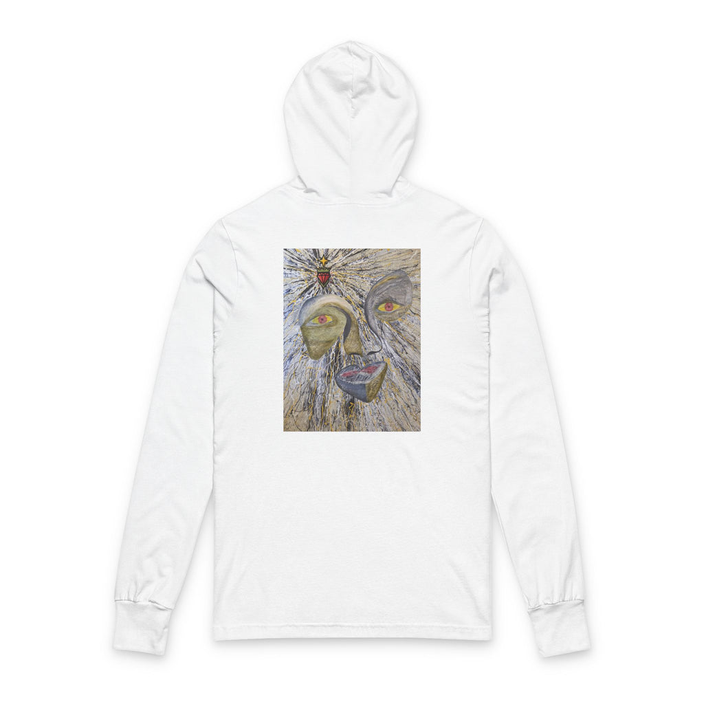 Trippin Out Hooded Long Sleeve Tee