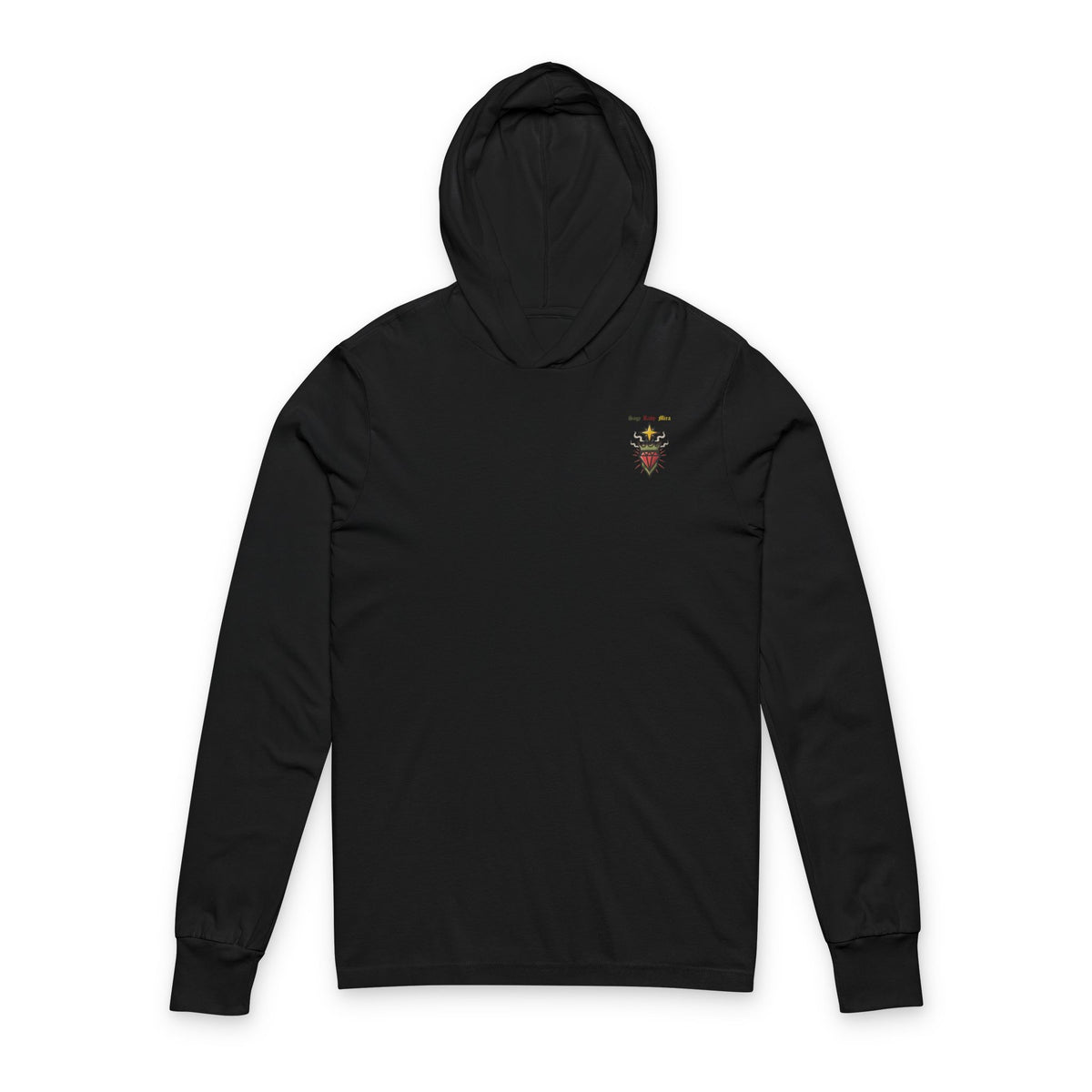 Trippin Out Hooded Long Sleeve Tee