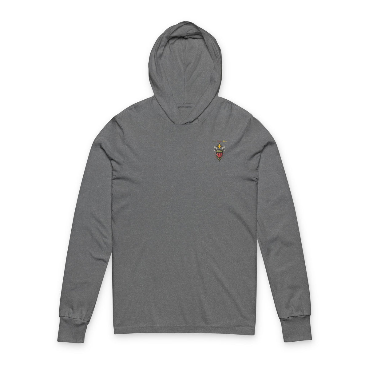 Trippin Out Hooded Long Sleeve Tee