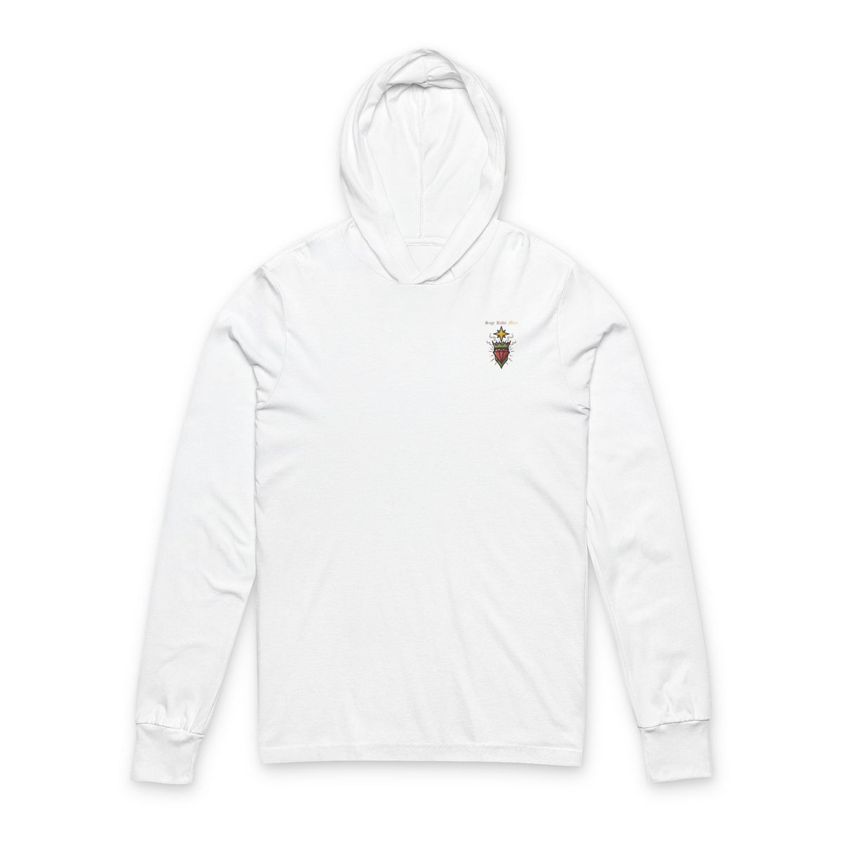 Trippin Out Hooded Long Sleeve Tee